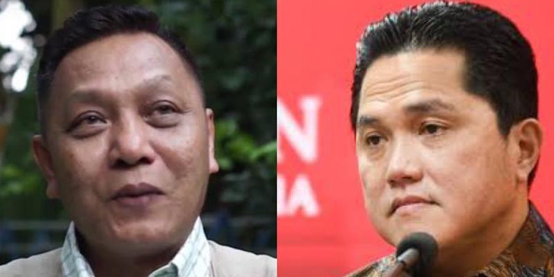 Di JIS, Reputasi Erick Thohir Anjlok Gegara Segenggam Rumput