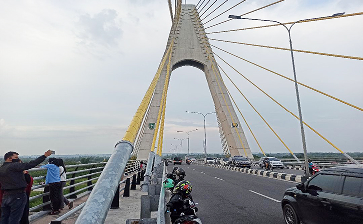 Pemprov Riau Bangun Jembatan  Pulau Bengkalis dan Tanjung Padang