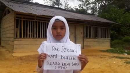 Ironi Negri Kaya, Inilah Kondisi Sekolah Di Desa Batu Sasak Riau Dalam Kondisi Menyedihkan