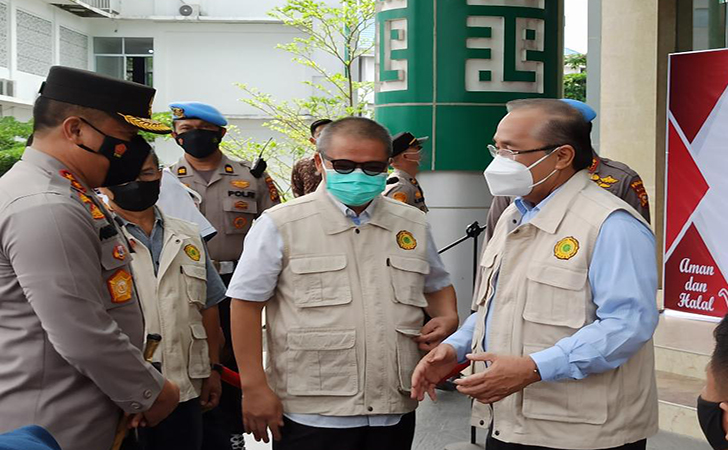 Polda Riau dan UMRI Gelar Vaksinasi
