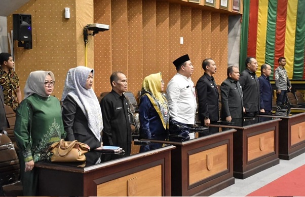 Sidang Paripurna Jawaban Pemerintah Terhadap Pandangan Umum Fraksi DPRD Pekanbaru