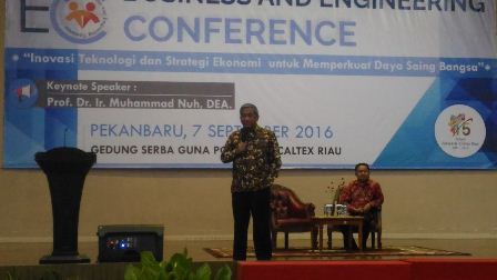 Seminar Nasional di PCR, Mantan Mendiknas Muhammad Nuh Pembicara Utama