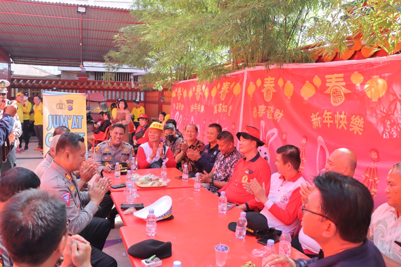 Rangkaian Perayaan Imlek Berlangsung Kondusif, Warga Tionghoa Apresiasi Polres Meranti