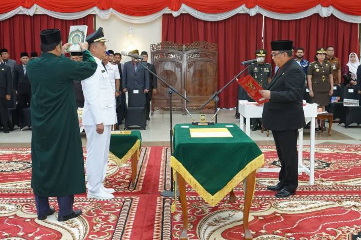 Resmi Dilantik Jadi Pj Bupati Inhil, Ini Tugas yang Harus Diemban Herman