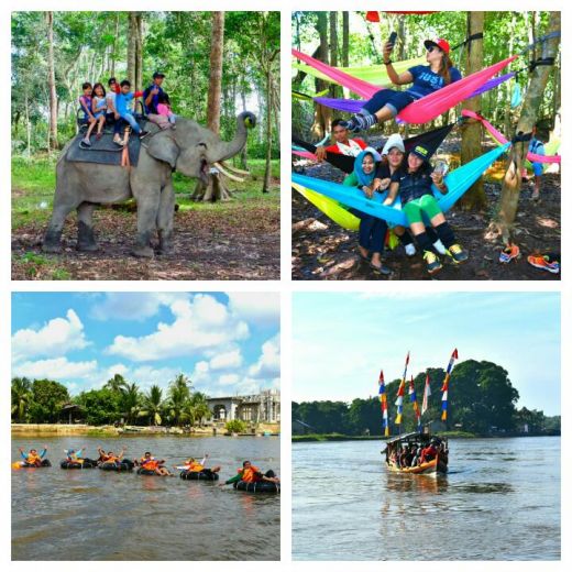 Begini Keseruan Festival Hammock di Desa Wisata Buluh Cina Kampar