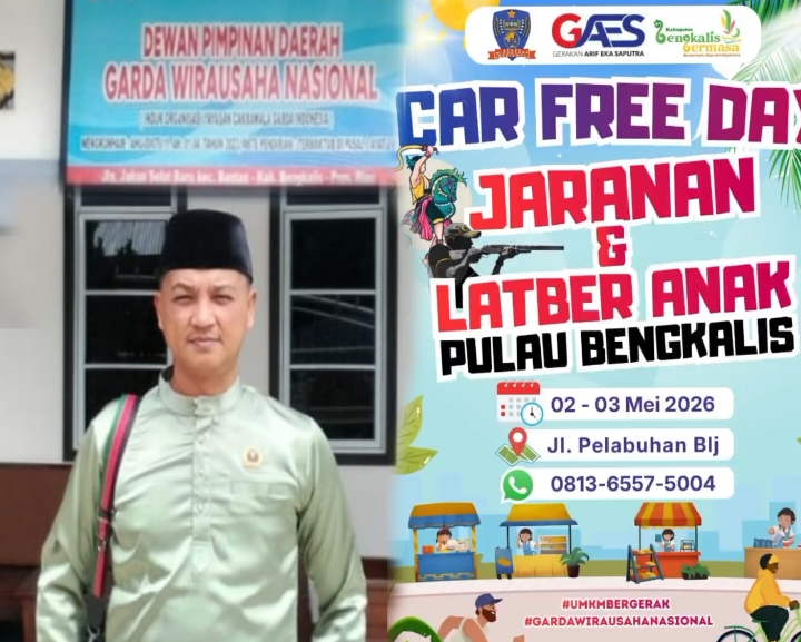 GWN Jadikan CFD Bengkalis Panggung UMKM, Hadirkan Hiburan Lengkap 2–3 Mei 2026