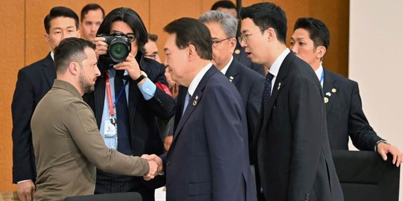 Korea Selatan Bantah Rencana Kunjungan Presiden Yoon Suk Yeol ke Ukraina