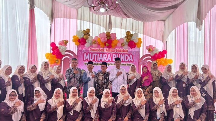 Plt Kadisdikpora Kampar Apresiasi Pentas Seni PAUD Mutiara Bunda, Tanamkan Karakter Sejak Dini
