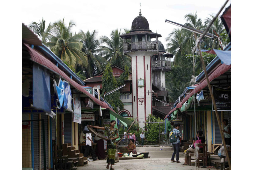 Kelompok Budha Myanmar Hancurkan Masjid pada Ramadhan
