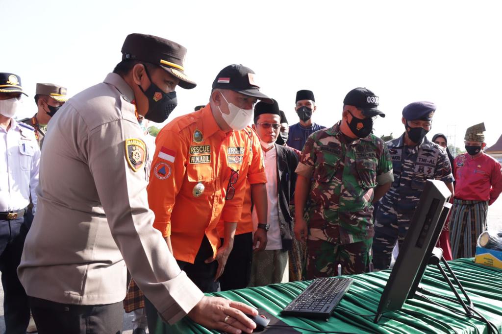 Penanganan Karhutla Bersama Polres Meranti dan Forkompinda
