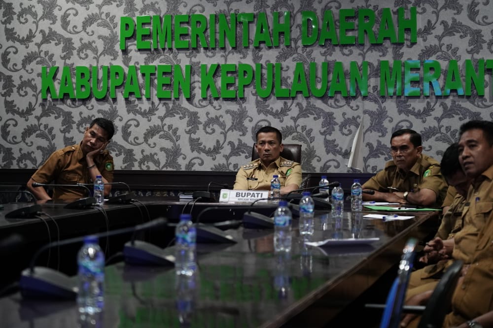 Bupati Meranti HM Adil Ikuti Arahan Presiden RI, Tentang Aksi Afirmasi Bangga Buatan Indonesia 