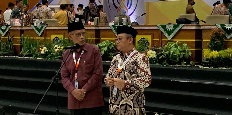 Haedar Nashir-Abdul Mu'ti Kembali Terpilih Pimpin Muhammadiyah, PBNU: Duet yang Sudah Teruji