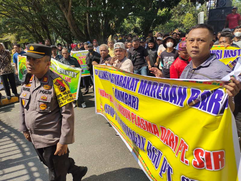 Masyarakat Tualang Dan Meridan Barat Minta Sertifikat ISPO dan RSPO First Resource Grup Di Cabut