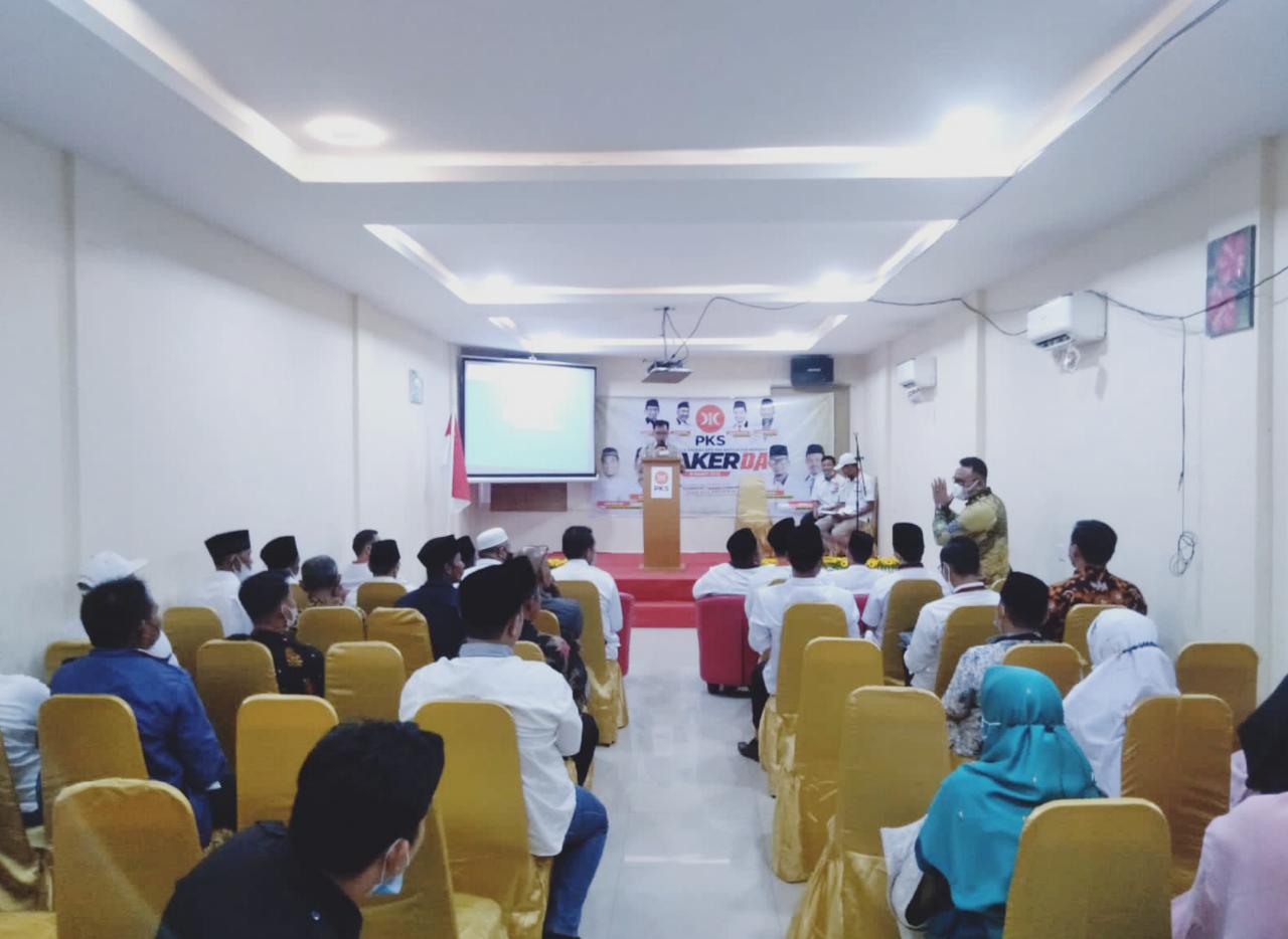 Wabup Meranti H.Asmar Hadiri Rakerda Partai PKS.
