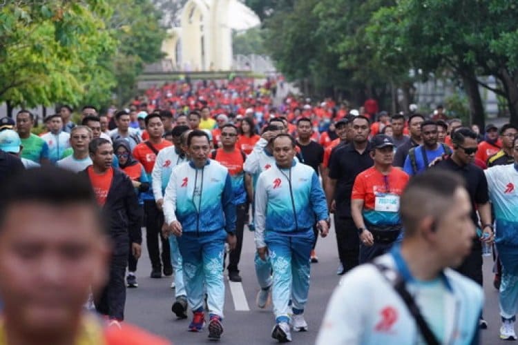 Ramaikan Brimob Run 8K Polda Riau, Event Lari dengan Konsep Komunitas dan Kreativitas