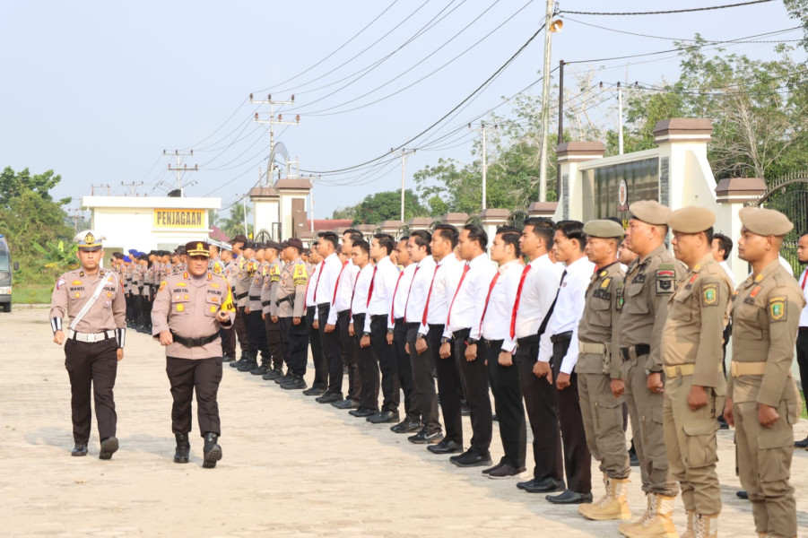 Pimpin Apel Gelar Pasukan Ops Zebra Lancang Kuning 2023, Kapolres : Kedepankan Edukatif, Persuasif dan Humanis