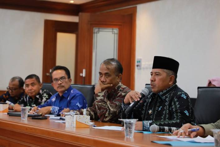 Bupati Siak Alfedri Minta Tambah Kuota PBI BPJS Kesehatan ke Kementerian Sosial