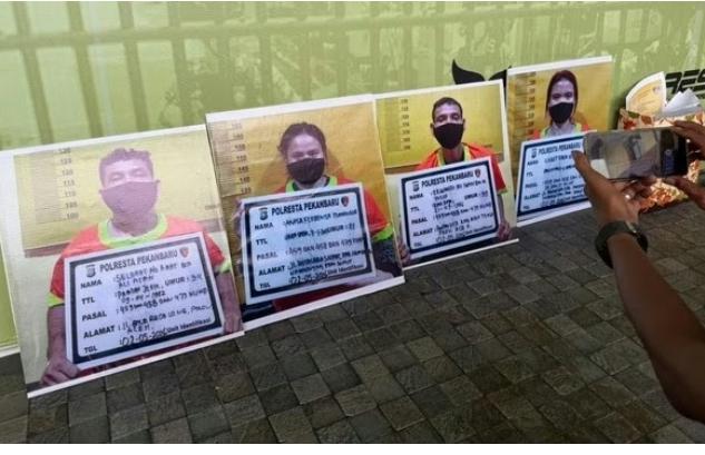 Empat Pelaku Pembunuhan Lansia di Pekanbaru Terancam Hukuman Mati