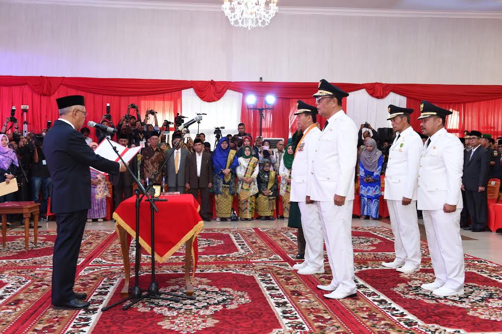 Gubri Berpesan Agar Wako dan Bupati Terpilih Amanah