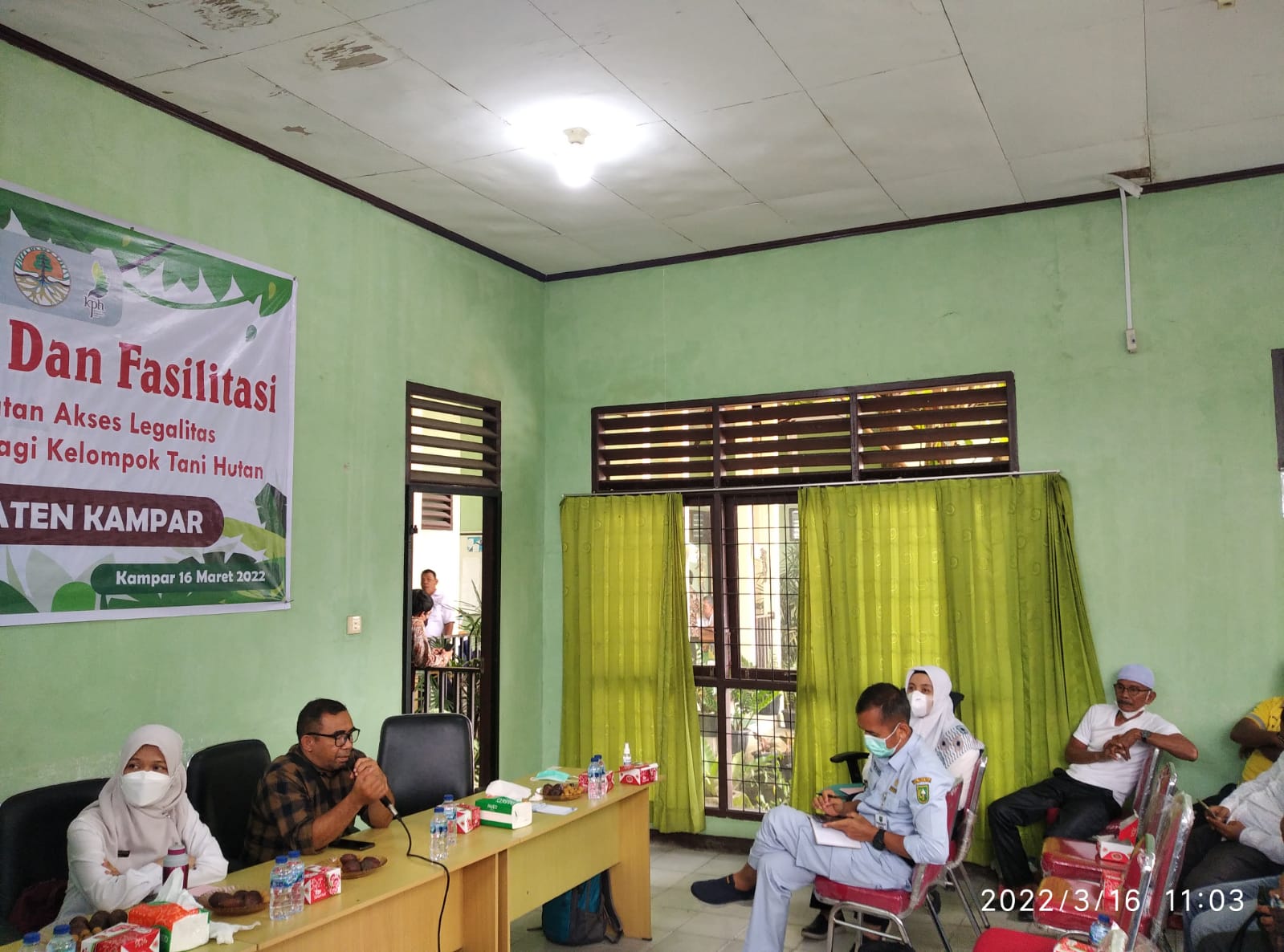 Sosialisai dan Fasilitasi Teknis Percepatan Akses Legalitas PS Bagi Kelompok Tani di Kampar