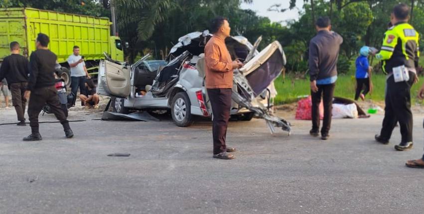 Kecelakaan di Jalan Kubang Raya, 3 Orang Tewas Ditempat