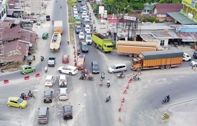 Pemprov Riau Bersiap Pengadaan Tanah Pembangunan Flyover Garuda Sakti