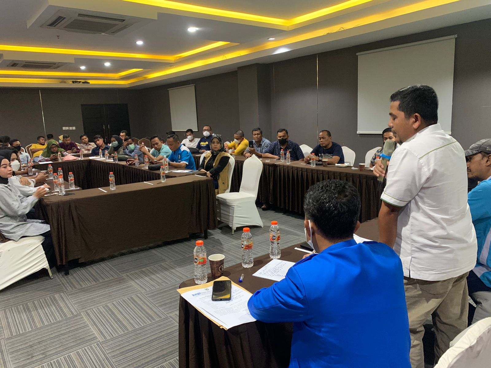 Rapat Pengurus Harian KNPI Riau, Misbah : Sekretariat KNPI Segera Kita Tempati