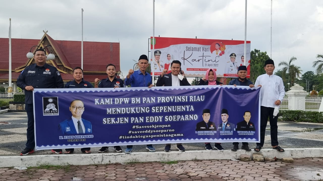 BM PAN Riau dukung Langkah PAN Terkait Laporan Kuasa Hukum Ade Armando Terhadap Edy Soeparno