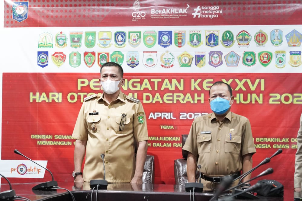 Bupati Adil Siap Bangun Sendi Ekonomi Peringatan ke-26 Hari Otda Tahun 2022 