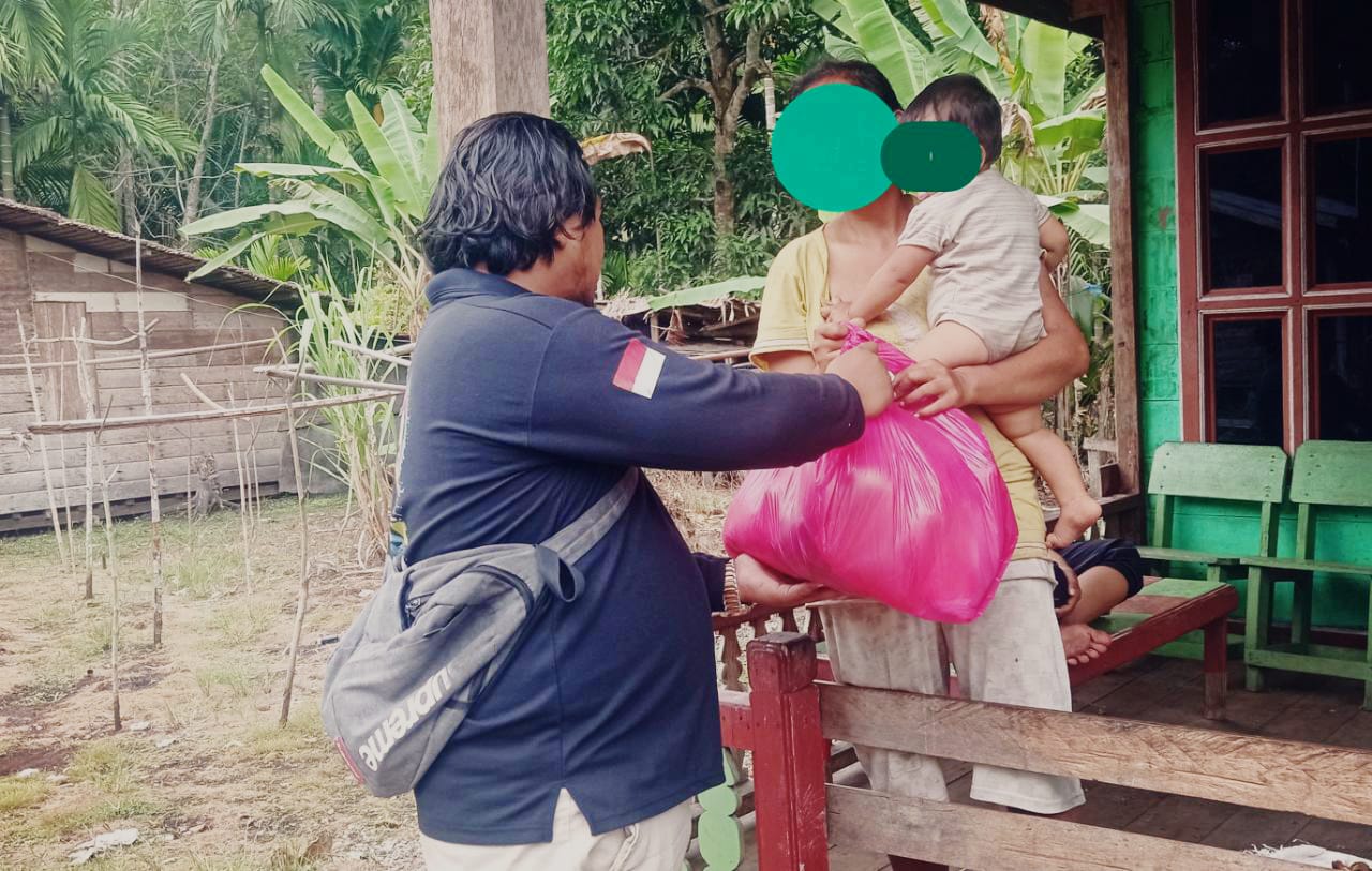 Hari ini Jum'at Barokah Sahabat H.Asmar Berbagi di Desa Tebun