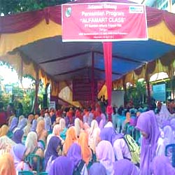 Pendidikan Ritel Alfamart Class SMK PGRI dan SMK Muhammadiyah Diresmikan