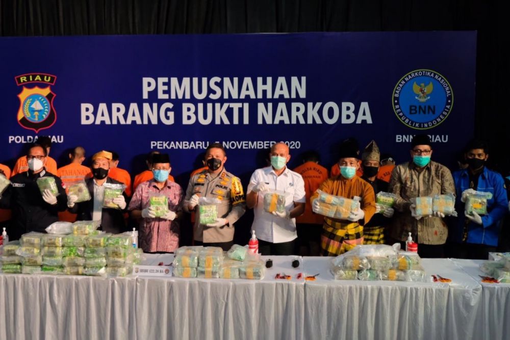 Kapolda Riau: Saya Tidak Main-main dengan Narkoba