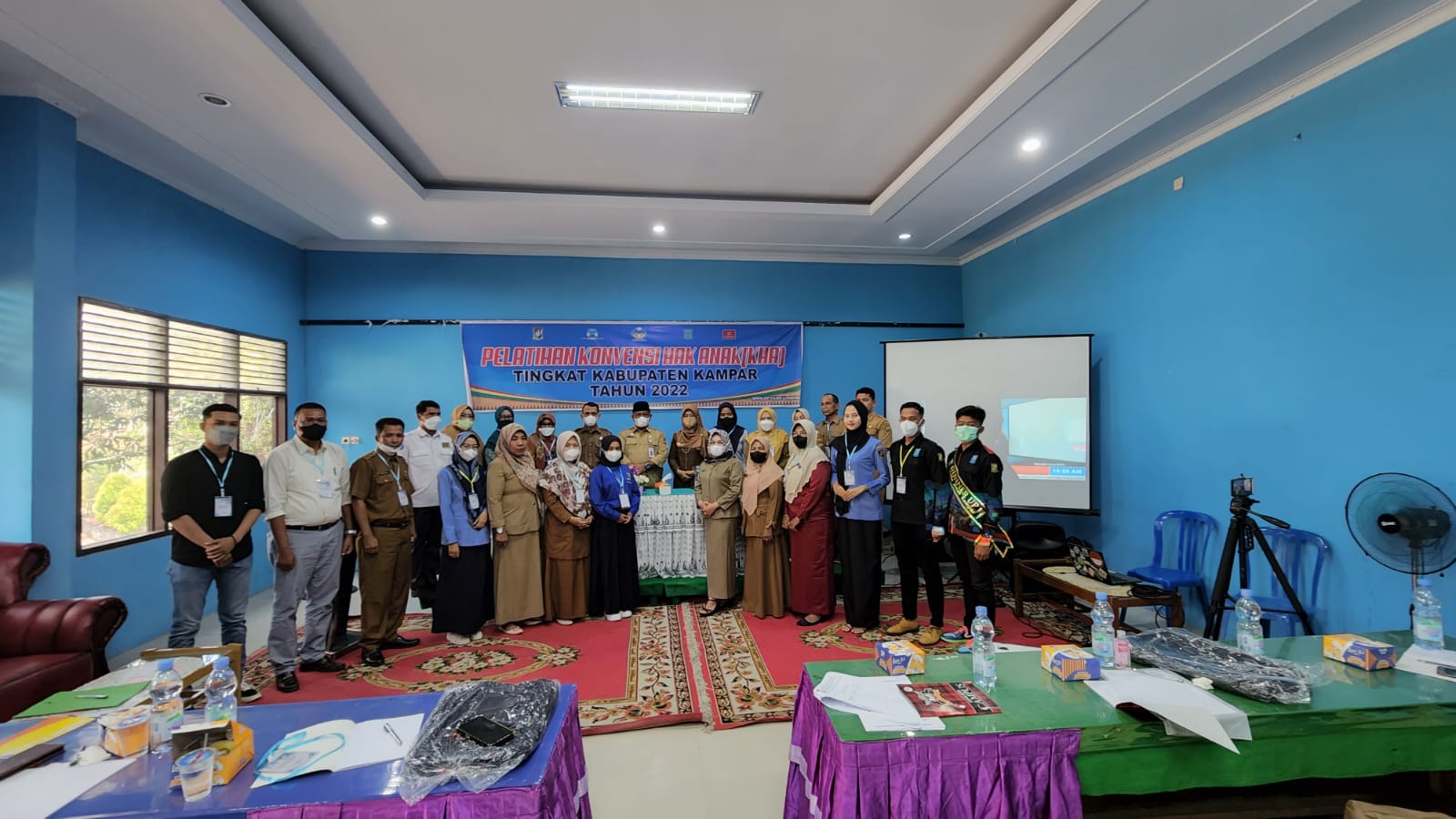DPPKBP3A Gelar Pelatihan KHA Tingkat Kab Kampar tahun 2022