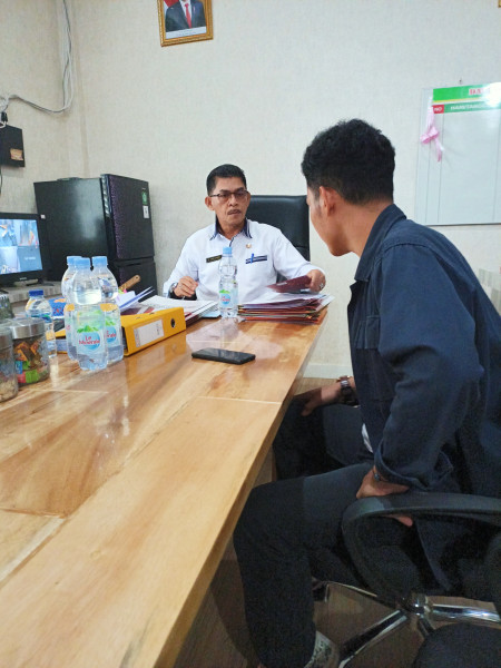 Hipmapel Bandung Laporkan Dugaan Kecurangan Pengurus Kebun Kec. Pangkalan Kuras Kepada Inspektorat
