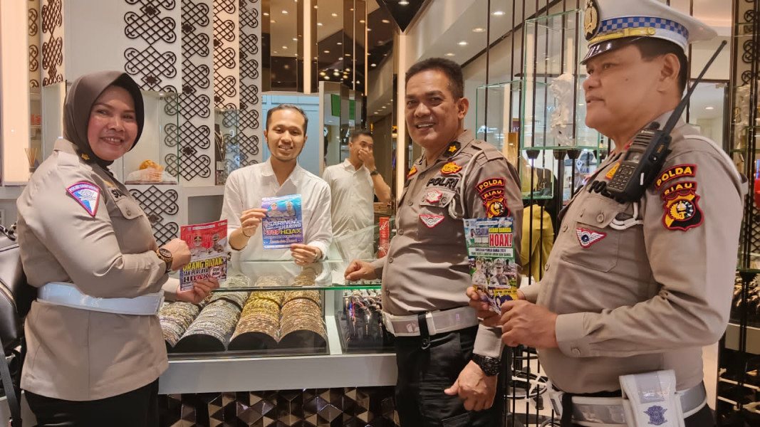 PATROLI DIALOGIS DITLANTAS POLDA RIAU DALAM RANGKA COOLING SYSTEM
