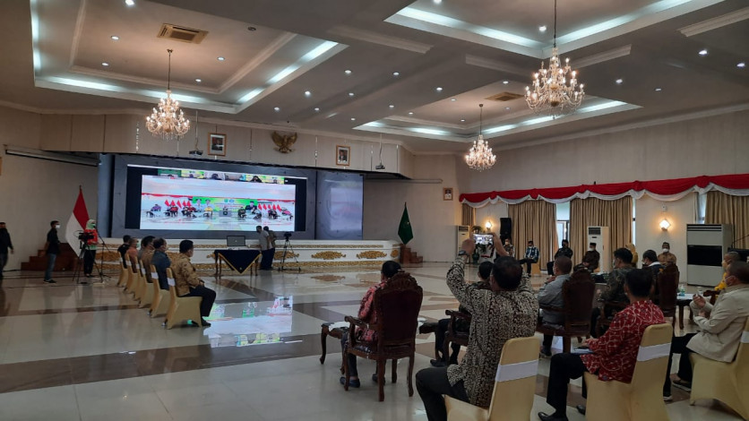 PCR Dampingi Disdik dalam Pelaksanaan PPDB Riau 2021
