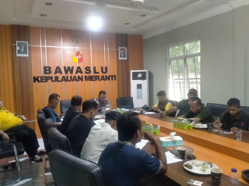 Bawaslu Meranti Pembentukan Pengawas TPS (PTPS) Pemilu Tahun 2024