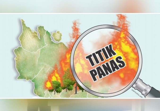 12 Hotspot Terdeteksi di Riau