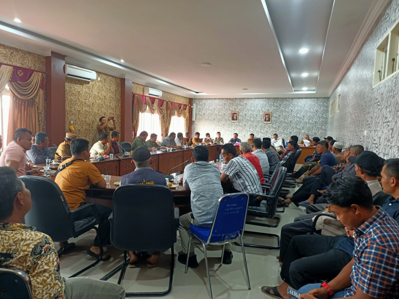 Masyarakat Madang dan Genduang kecamatan Pangkalan Lesung minta Tak Perpanjangan Izin PT SLS