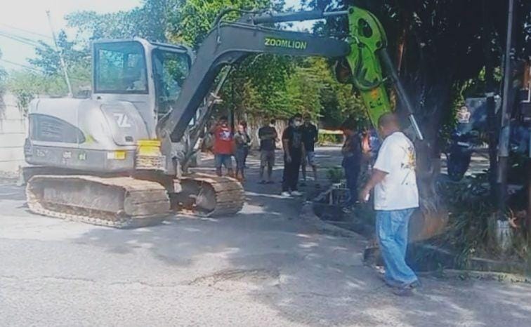 Mahasiswa Minta Kasat Reskrim Pekanbaru Usut Tuntas Aksi Bongkar Proyek oleh Kontraktor