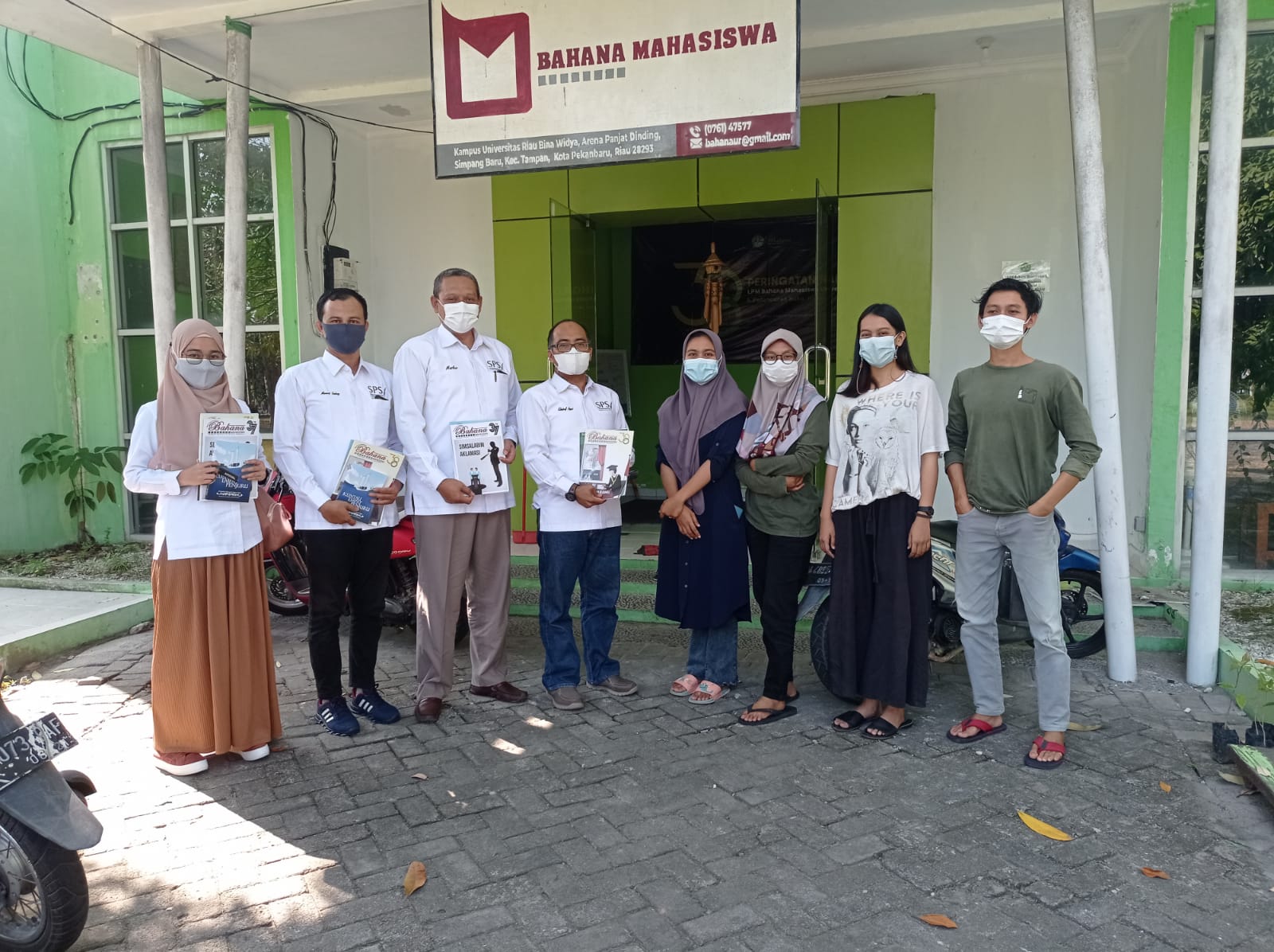 SPS Riau Bertamu ke Bahana Mahasiswa Unri