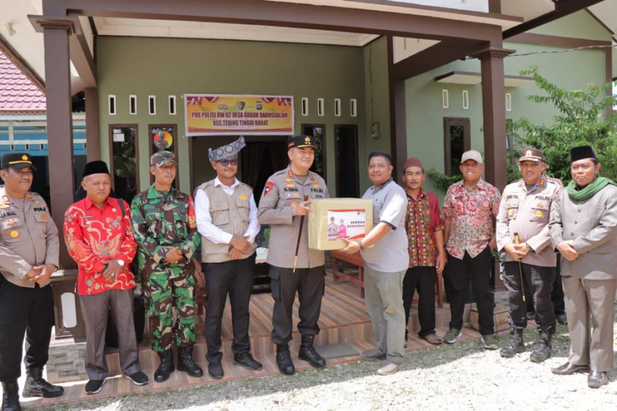 Pasca Launching, Kapolda Irjen Iqbal Cek Pos Polisi RW di Kabupaten Terluar Riau
