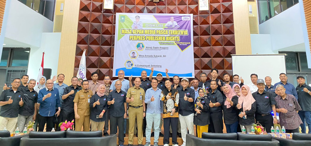 Dari Diskusi Publisher Rights SMSI, Kadis Kominfotik: Pemprov Riau Dukung Jurnalisme Berkualitas