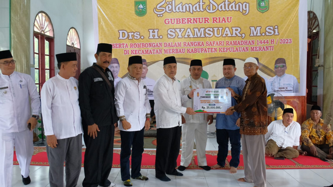 Didampingi H. Asmar, Ini Rangkaian Kegiatan Gubri Syamsuar di Meranti