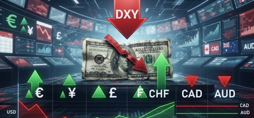 Dolar AS Tertekan Akibat Tekanan Sektor AI dan Prospek The Fed