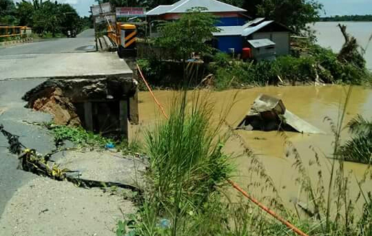 Infrastruktur Rusak di Lintas Inhu-Inhil Kuala Cenaku Butuh Perhatian Cepat dari Pemerintah