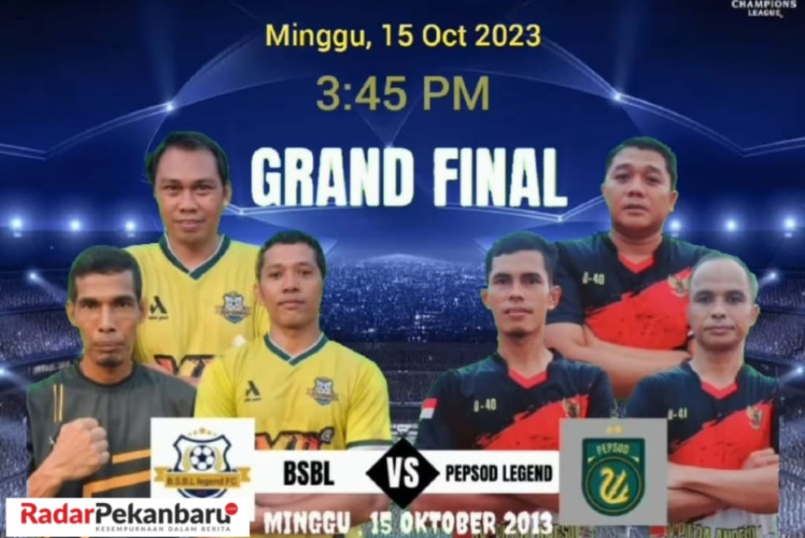 Sore Ini Final Turnamen Sepakbola U40 Tanjung Beringin, PS BSBL Bertemu Pepsod Sorek Dua
