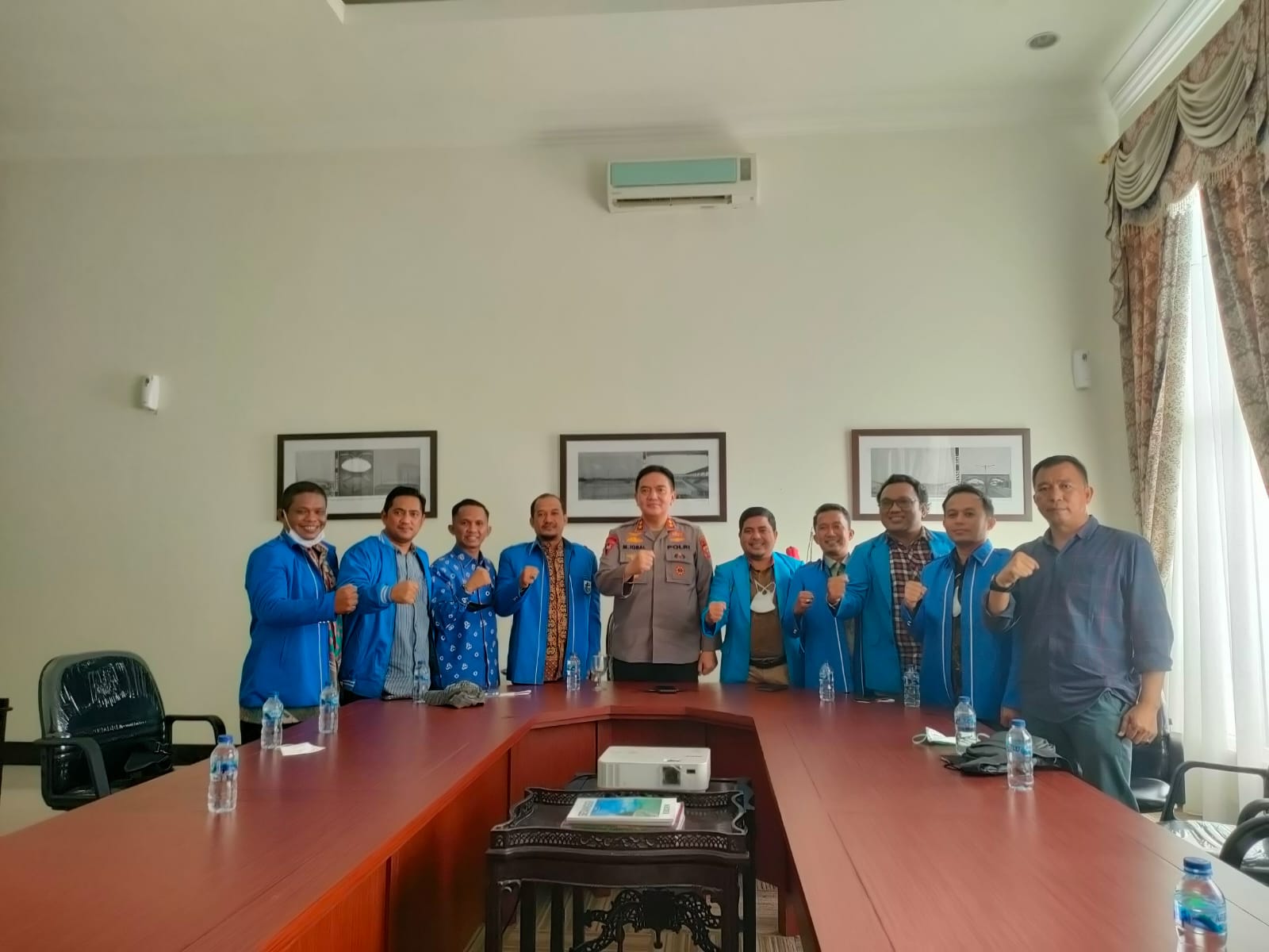 KNPI Riau Gelar Silaturahmi Dengan Kapolda Riau Irjen Pol Muhammad Iqbal