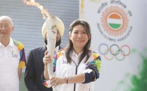 Ratusan Atlet Berprestasi Riau Disiapkan Sambut Kirab Api Obor Asian Games 2018