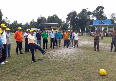 Bupati Harris Buka Open Tournament Segati Cup ke 13 Pelalawan